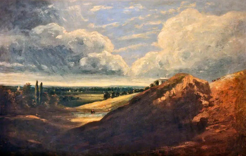 Hampstead Heath, staw Branch Hill - John Constable