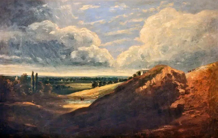 Hampstead Heath, staw Branch Hill - John Constable