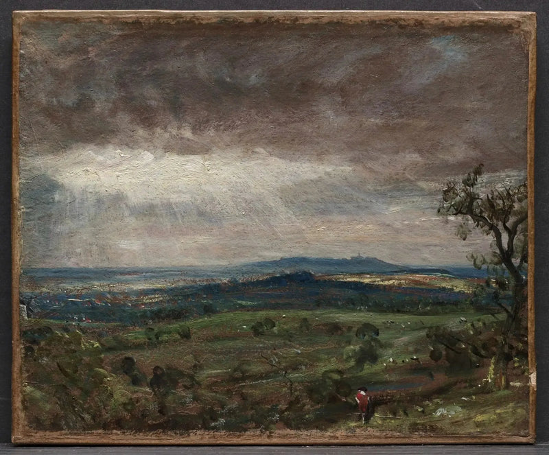 Hampstead Heath, widok na Harrow - John Constable