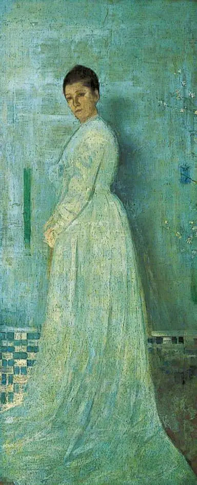 Harmonia w bieli i niebieskim - James Abbott McNeill Whistler