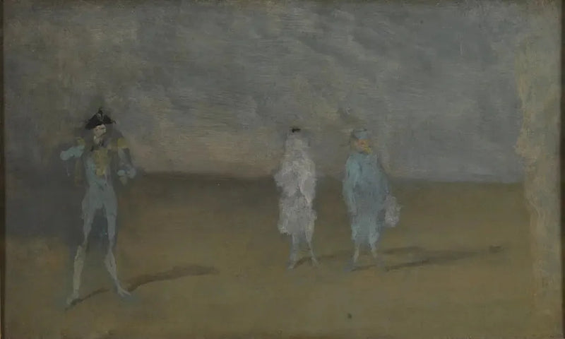Harmonia w niebieskim: duet - James Abbott McNeill Whistler