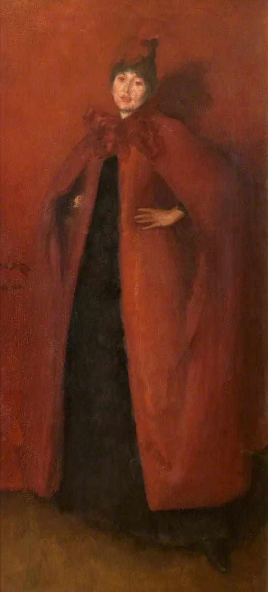 Harmonia w czerwieni: Światło lampy - James Abbott McNeill Whistler
