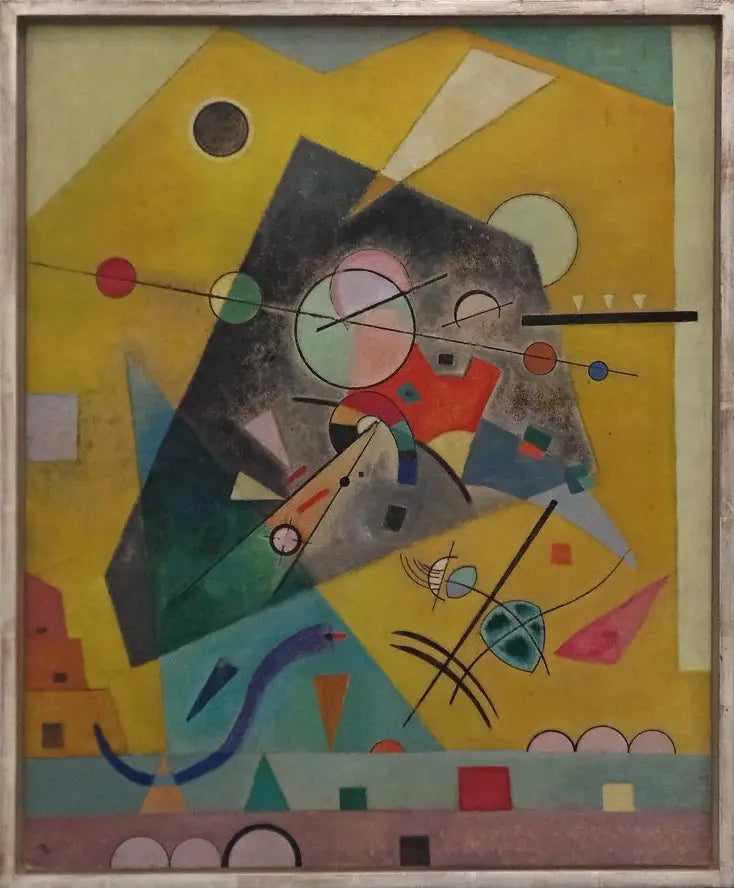 Harmonie tranquille - Vassily Kandinsky image 1 tableau peint à l’huile sur toile