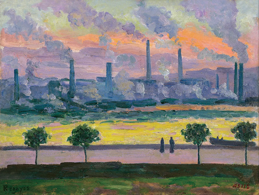 Wielkie piece w Bilbao - Darío de Regoyos
