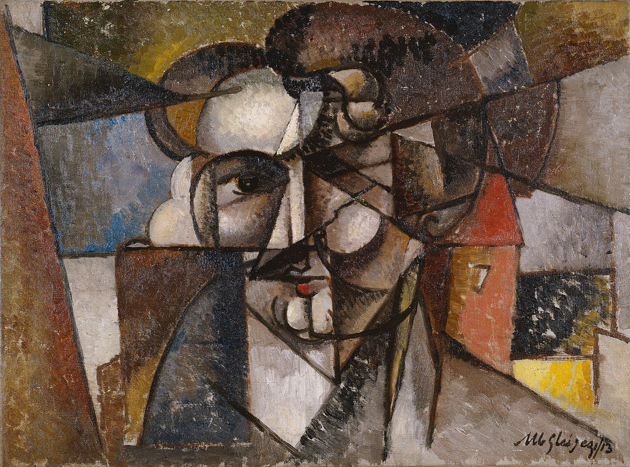 Głowa w pejzażu - Albert Gleizes