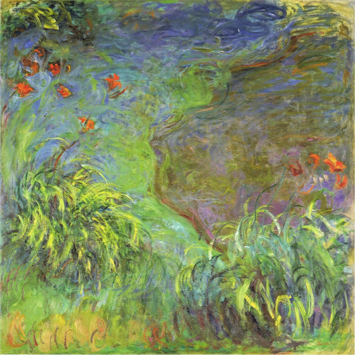 Liliowce nad wodą W1819 - Claude Monet
