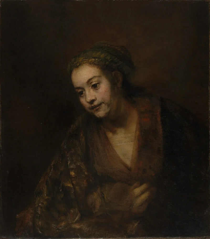 Hendrickje Stoffels (1626-1663) - Rembrandt