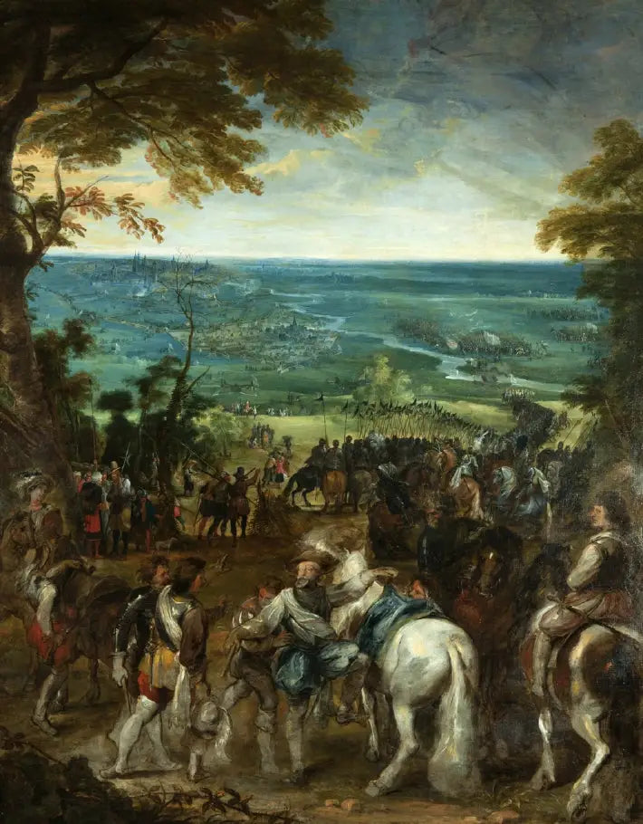 Henri IV au siège d'Amiens - Peter Paul Rubens image 1 reproduction de peinture à l’huile