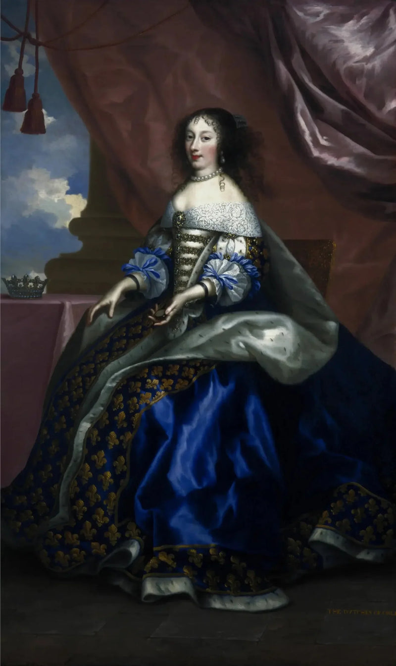 Henriette Anne, księżna Orleanu, 1644 - 1670. Piąta córka Karola I - Jean Nocret