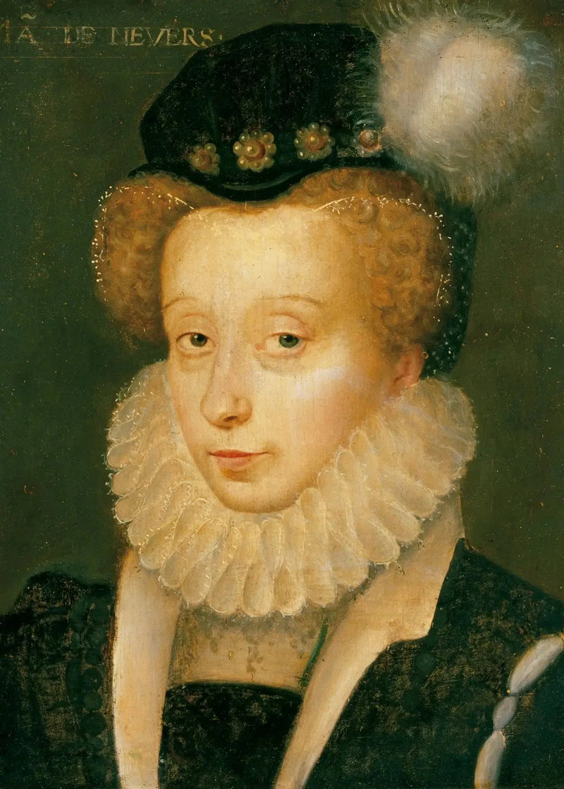 Henriette de Clèves (1542–1601), 4. księżna de Nevers - François Clouet