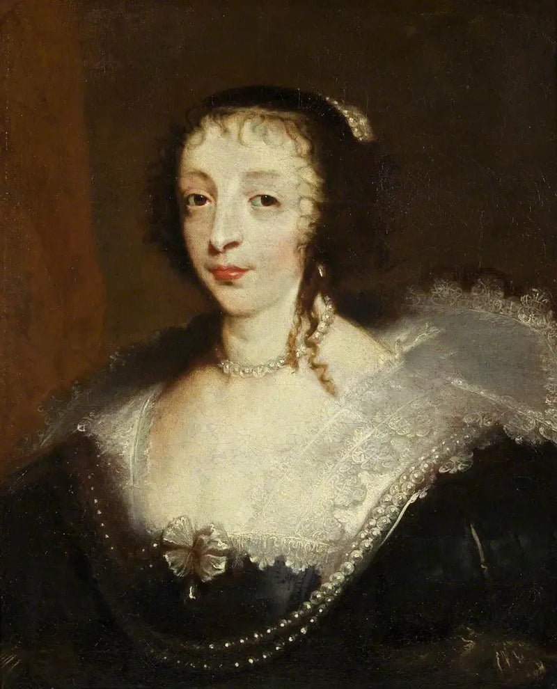 Henriette Marie (1609–1669), królowa Karola I - Antoine van Dyck