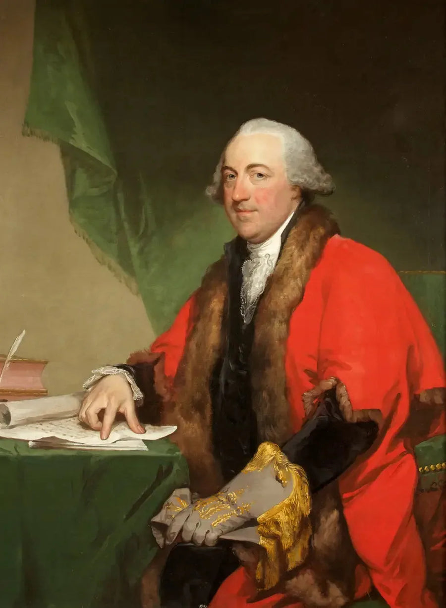 Henry Cruger, z Nowego Jorku, burmistrz Bristolu i mistrz Towarzystwa Merchant Venturers, 1781 - Gilbert Stuart