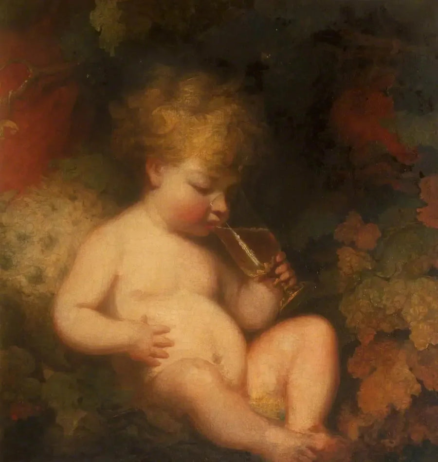 Henry George Herbert, później 2. hrabia Carnarvon (1772-1833) w roli młodego Bachusa - Joshua Reynolds