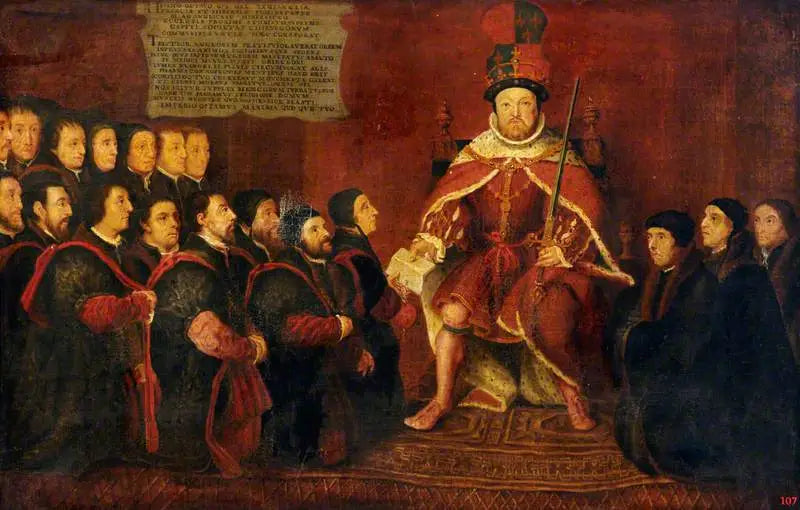 Henryk VIII z Barber-Surgeons - Hans Holbein Młodszy