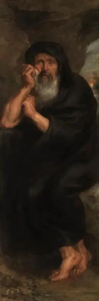 Heraklit, filozof, który płacze - Peter Paul Rubens