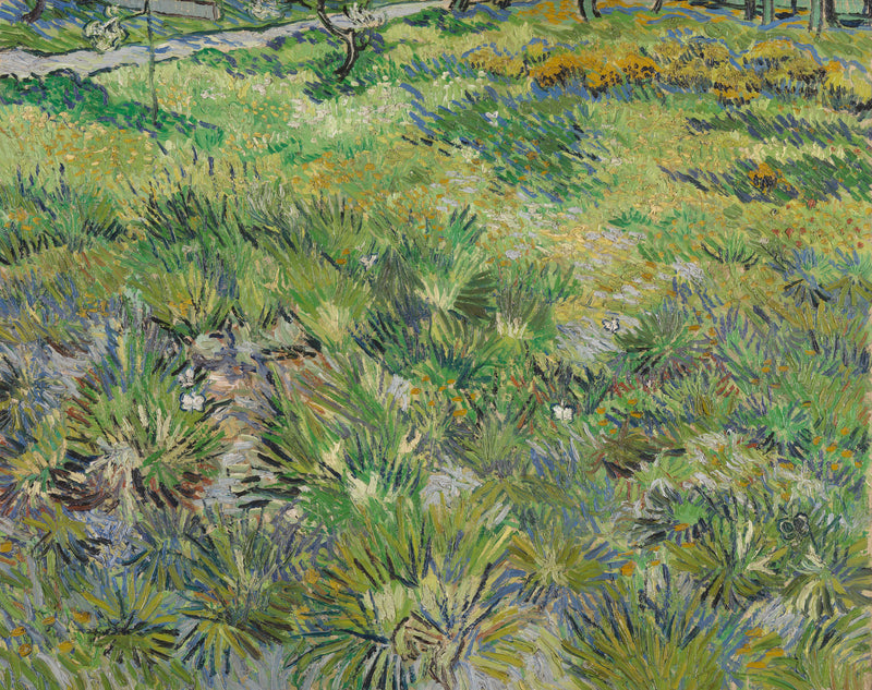 L'Herbage aux papillons - Vincent van Gogh