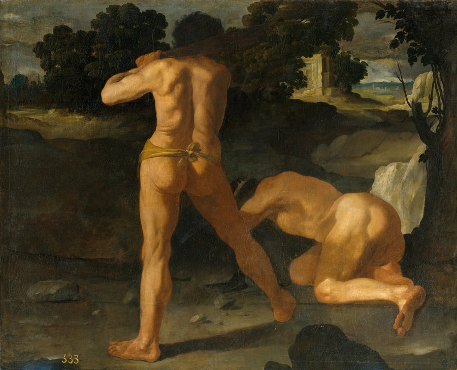 Herkules pokonuje króla Geryona - Francisco de Zurbarán