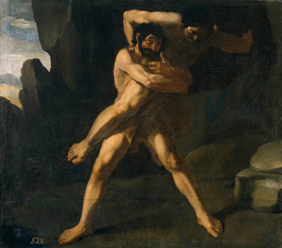 Herkules walczący z Antaeuszem - Francisco de Zurbarán