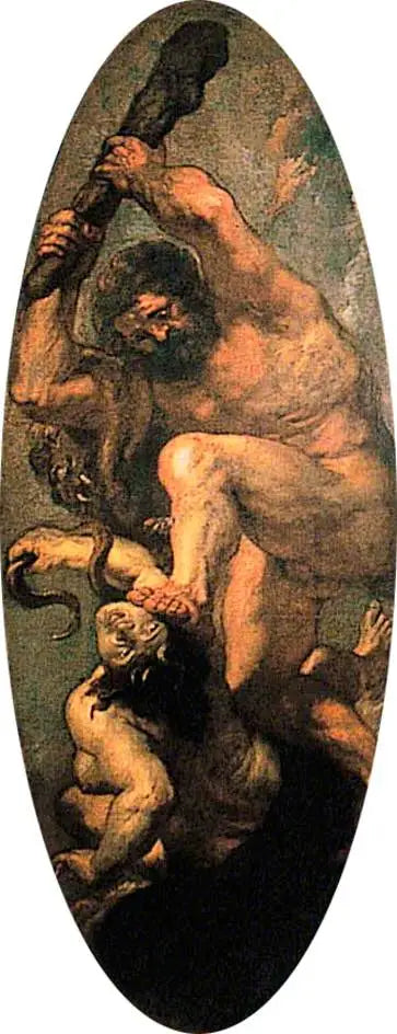 Herkules miażdży niezgodę - Peter Paul Rubens