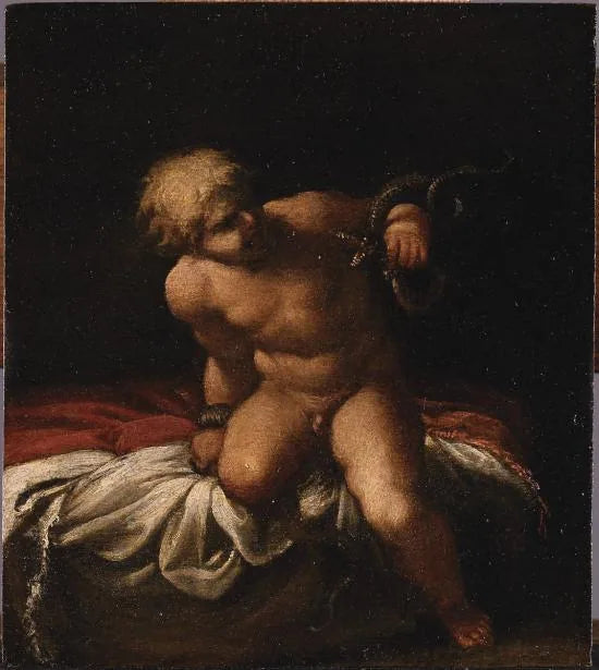 Herkules dziecko dławiące węże - Annibale Carracci