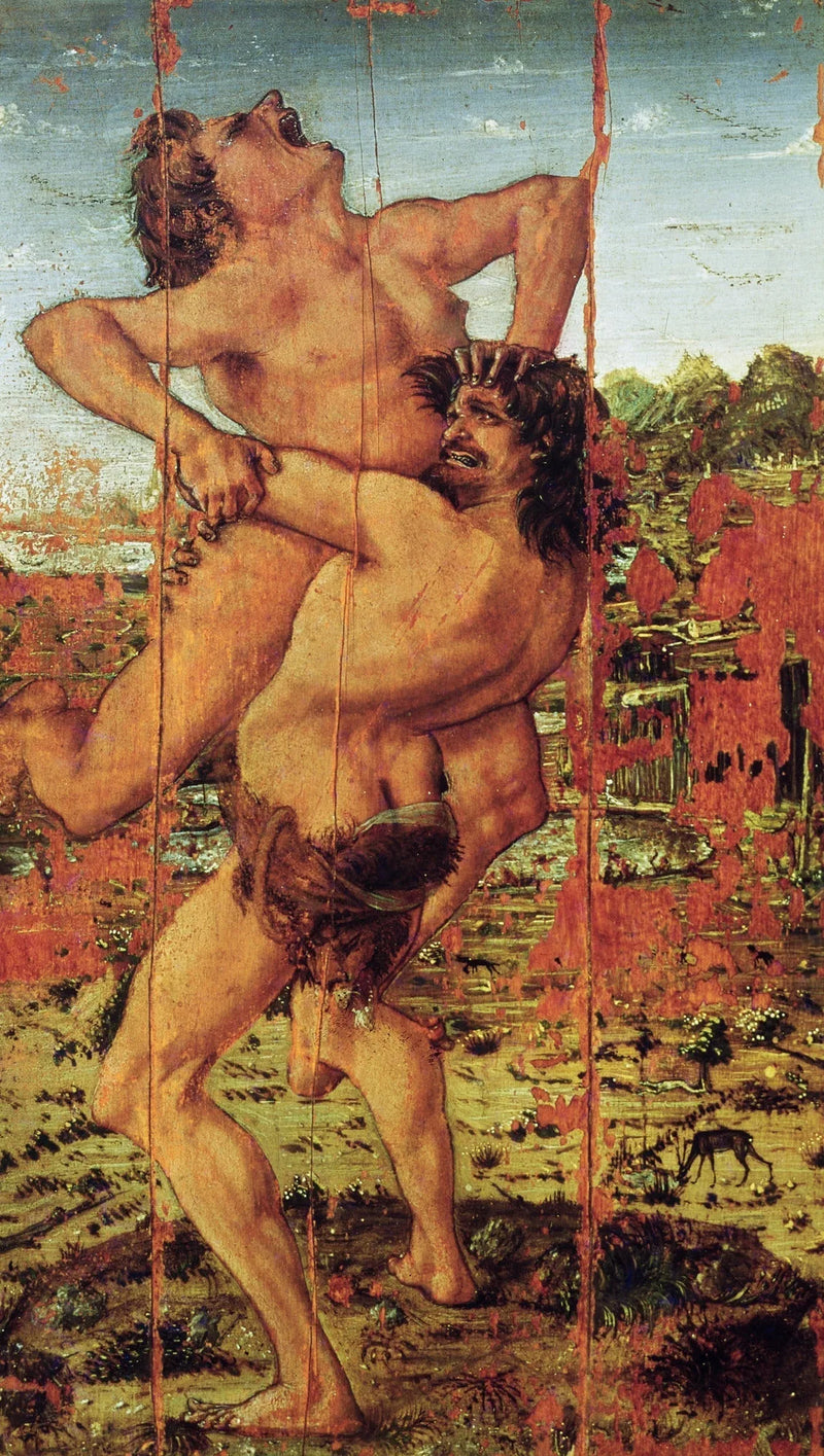Herkules i Antaeusz - Cosimo Tura