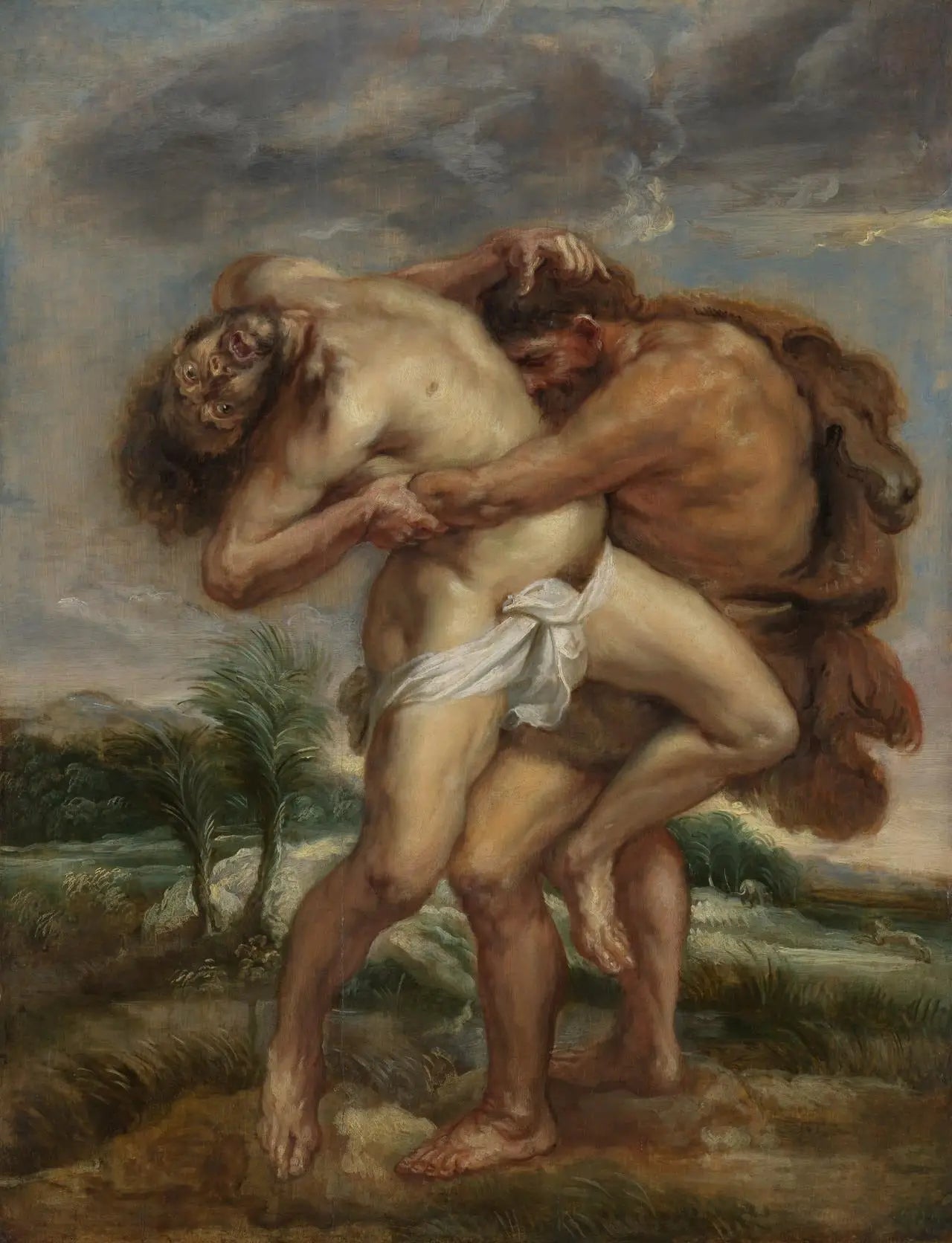 Hercule et Antée - Peter Paul Rubens image 1 reproduction réalisée par Alpha Reproduction