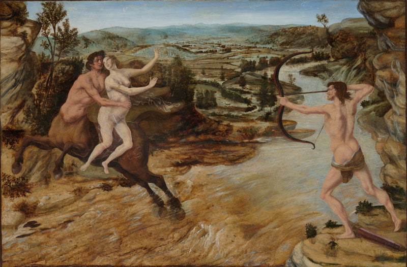 Herkules i Dejanira - Cosimo Tura