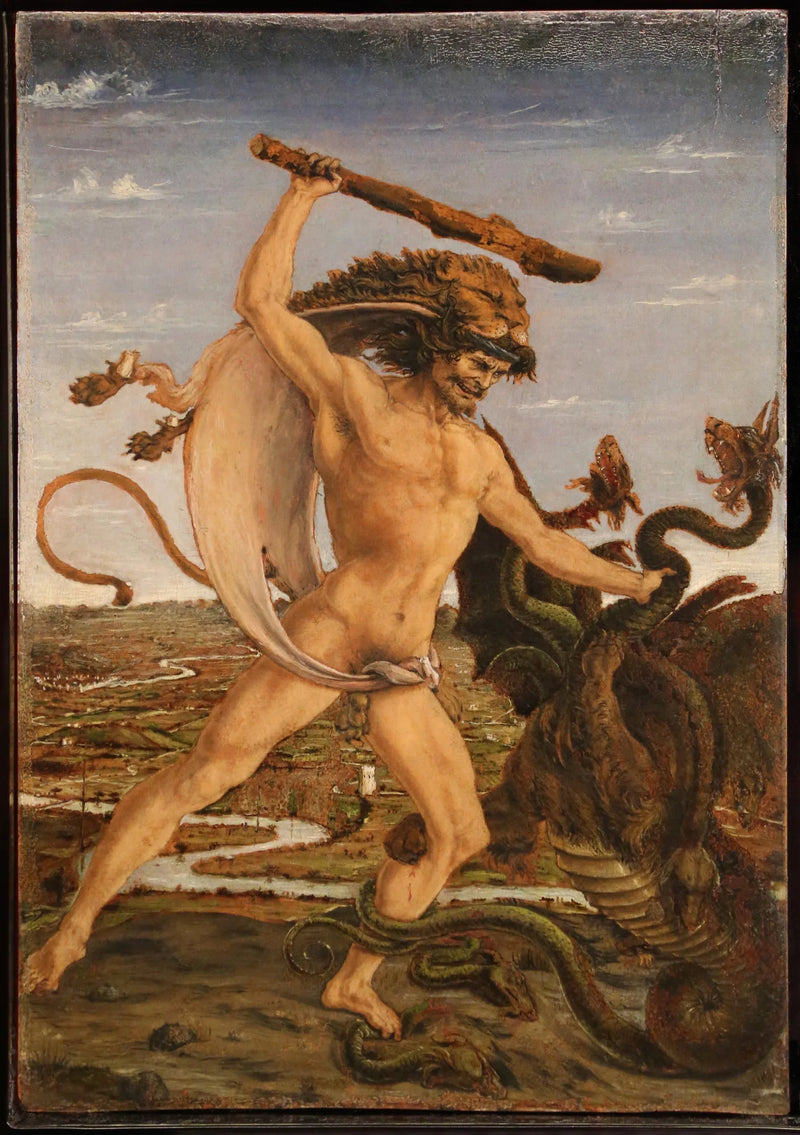 Herkules i Hydra - Cosimo Tura