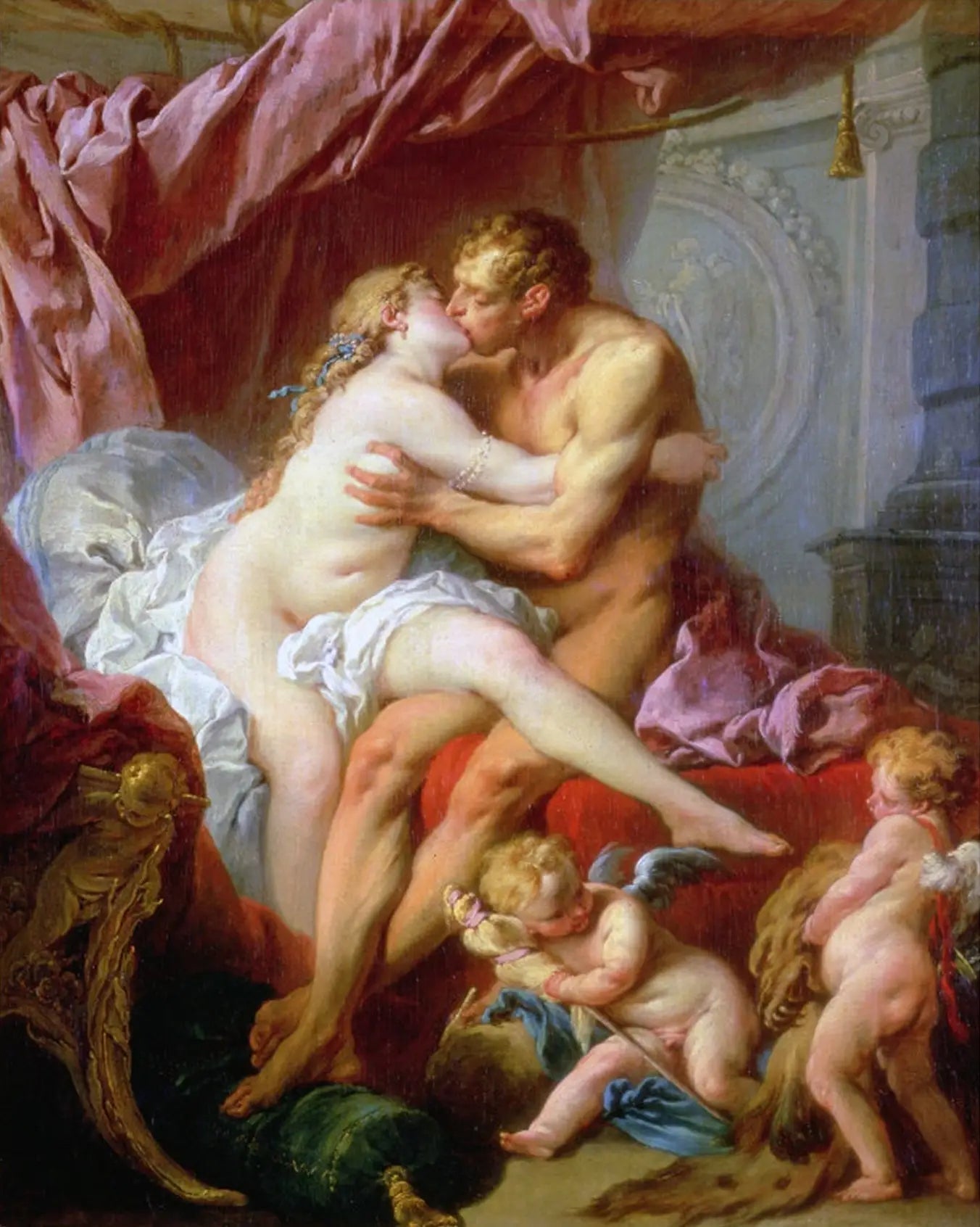 Hercule et Omphale - François Boucher - Alpha Reproduction