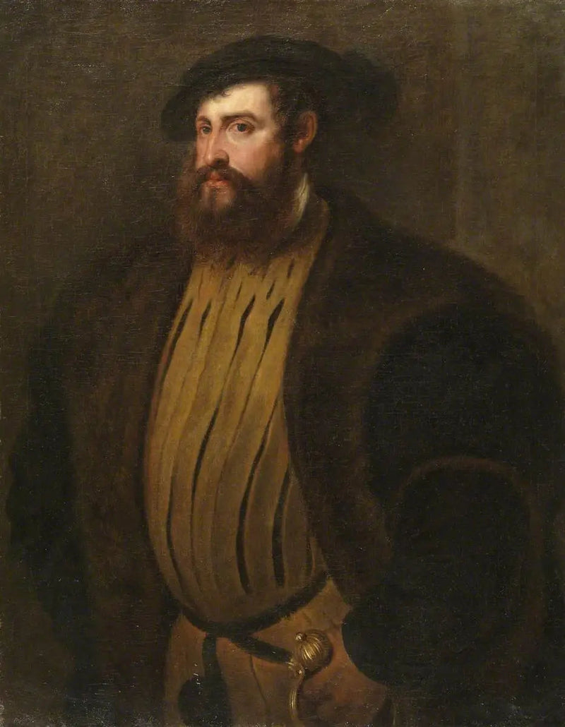 Hernan Cortez (?) (na podstawie Tycjana) - Peter Paul Rubens