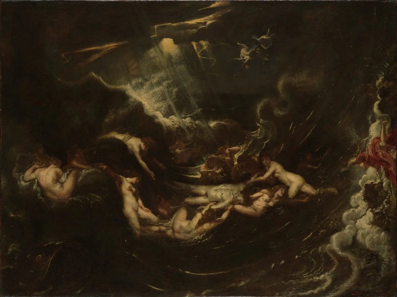 Herkules i Leandros - Peter Paul Rubens
