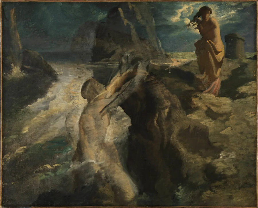 Héro i Léandre - Théodore Chassériau