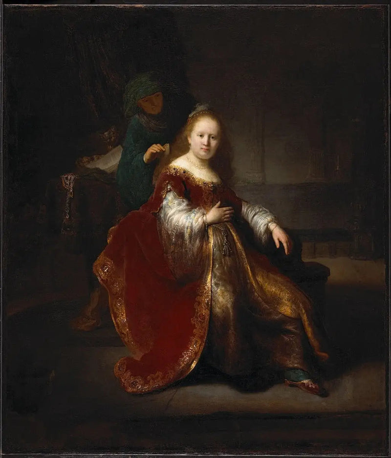 Bohaterka Starego Testamentu - Rembrandt