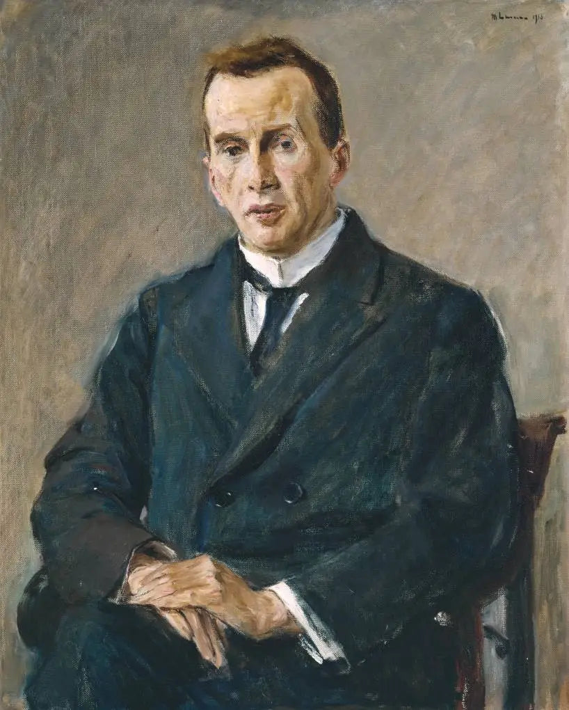 Portret mężczyzny Profesor Cassirer - Max Liebermann