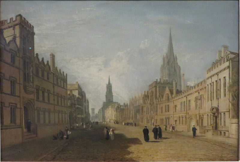 Ulica Wysoka, Oksford - J. M. W. Turner