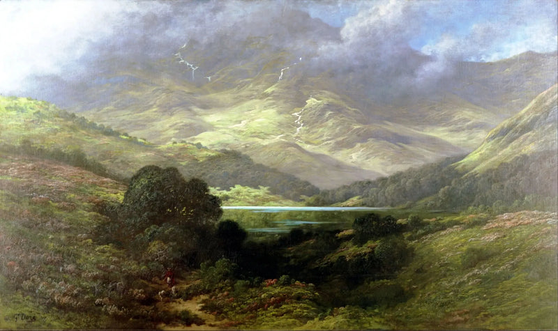 Szkockie Wyżyny - Gustave Doré