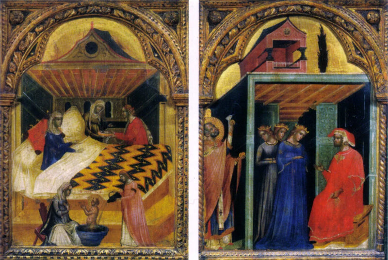 Historia Świętego Mikołaja z Bari - Paolo Veneziano