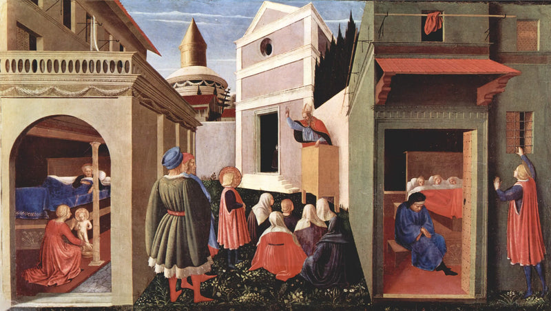 Historia Świętego Mikołaja - Fra Angelico