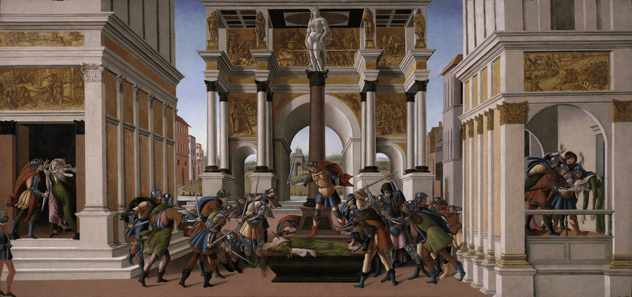 Tragedia Lukrecji - Sandro Botticelli