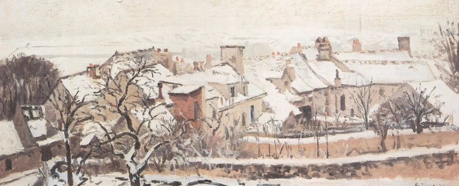 Zima - Camille Pissarro