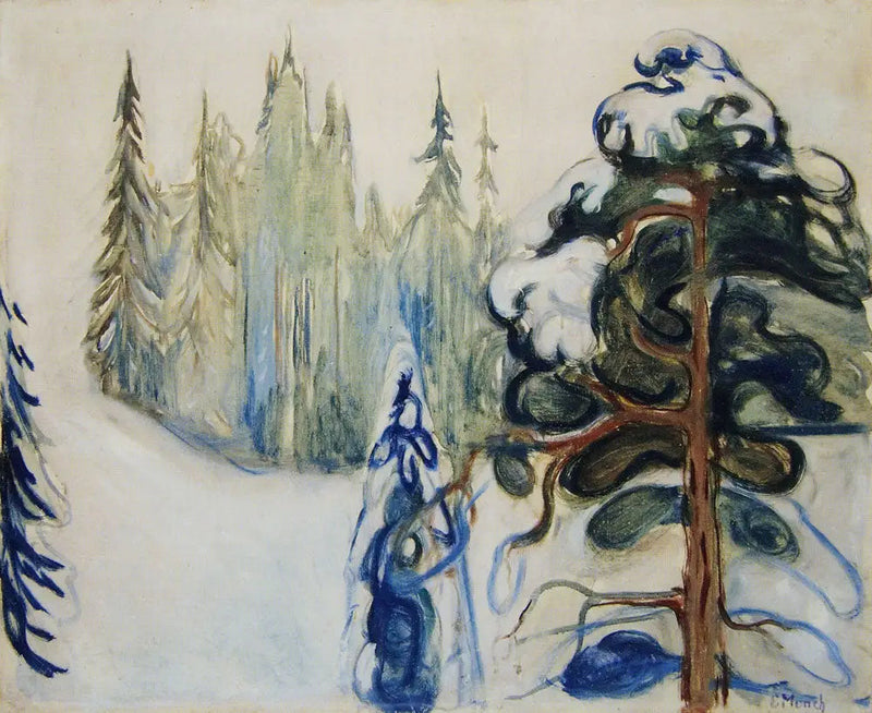 Zima - Edvard Munch