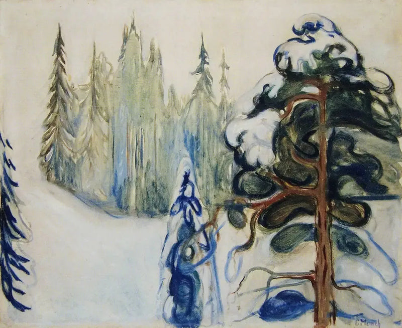 Zima - Edvard Munch