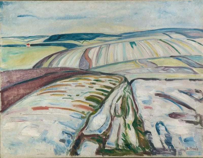 Zima. Elgersburg - Edvard Munch