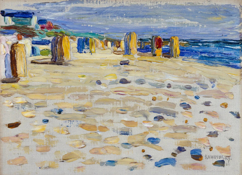 Holandia - Krzesła plażowe - Wasilij Kandinsky