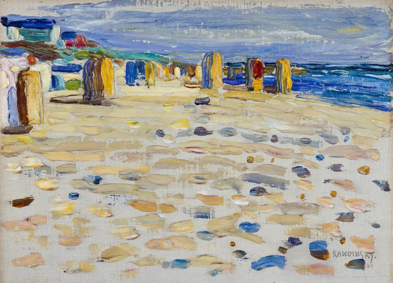 Holandia - Krzesła plażowe - Wasilij Kandinsky