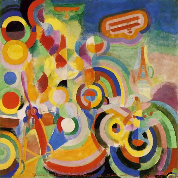 Hołd dla Blériota - Robert Delaunay