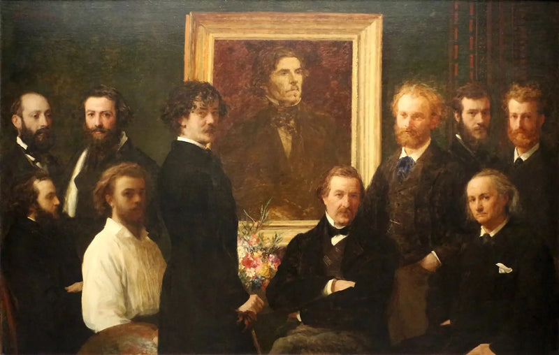 Hołd dla Delacroix - Henri Fantin-Latour