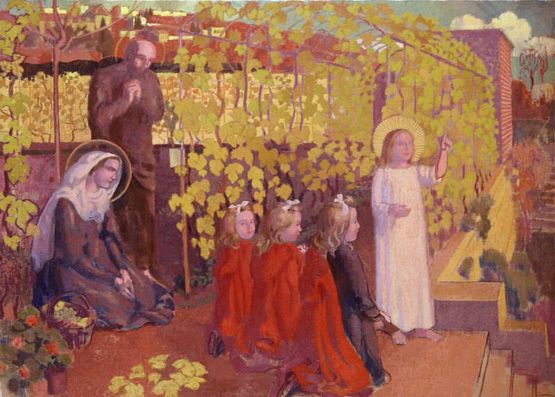 Hołd dla Dzieciątka Jezus - Maurice Denis