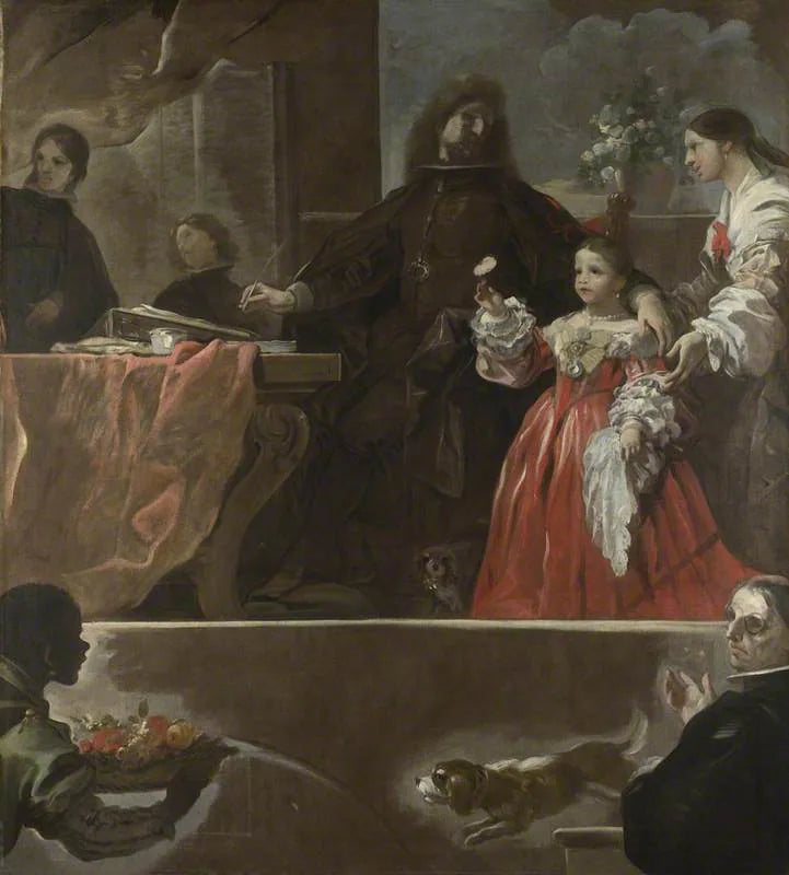 Hołd dla Velázqueza - Luca Giordano