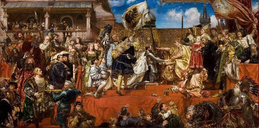 Pruski hołd - Jan Matejko
